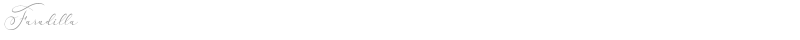 Faradilla font preview